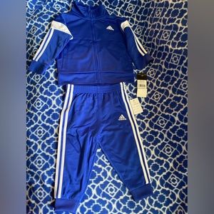 Adidas Iconic 3 Stripe Baby Boy Sweatsuit
